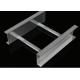 Step Type Cable Tray Hot DIP Galvanized Ladder Type with 25mm 300mm Side Rail Height