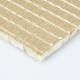 Crepe Paper Carpet Underlay PU Foam Stitching Brown Fibre