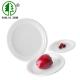 7 Inch White Cake Biodegradable Disposable Dishes For BBQ And Parties