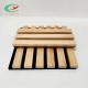 Durable Harmless Acoustic Wall Panels Wood Slat Soundproof For Hotel
