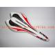SA-NT10 bicycle parts carbon fiber saddle  road saddle in color white ane red