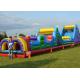 0.55mm PVC Kids Backyard Inflatable Obstacle Course For Challenging