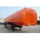 TITAN 3 axle stainless steel fuel tanker trailer for sale in Kazakhstan
