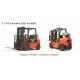 3m - 6m Lift Height Gasoline / Lpg Forklift Load Capacity 3 Ton Easy Operation
