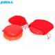 Long Lasting Microwave Reusable Hot Pack Hard Plastic Round Shape Elements For Food Warm