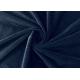 Black stripes Micro Velvet Fabric / 240GSM 100 Polyester Material 150cm