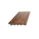 Solid WPC/PVC Wood Natural Plastic Fence Panel for Outdoor and Indoor Applications