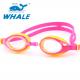 Shatterproof Silicone Swimming Goggles PC Material With Leak Proof UV Protection