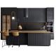 Cuisine 600mm Matt Kitchen Cabinets With Built In Glass Oven