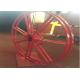 Industrial Type Spring Cable Reel Drum For Cable Control , Cable Reeling Drum