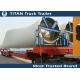 Extendable Blade Hauler Wind Blade Trailer 43 Meters / Custom flatbed trailers