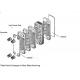 Compact Robust Stainless Steel Plate Heat Exchanger For Beer Industry