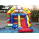 Commercial grade inflatable bouncy castle with slide for outdoor kids party