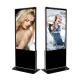 55 Floor Standing Digital Display Wide Viewing Angle LCD Advertising Totem