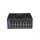 10 Gigabit Industrial Managed Ethernet Switch 24 10/100/1000 Base-TX + 4 X10G-FX SFP+ L2 Black ASIC Chip