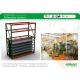 Cold Roll Steel Supermarket Shelf Display Anti Rust With Powder Coating Finish