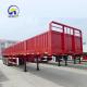 3 Axle 40 50 60 Ton Fence Side Wall Cargo Trailer with Jost 2.0 or 3.5 Inch King Pin