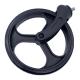 8 Inch Non-Slip Polyvinyl Chloride Wheelchair Front Casters Wheel
