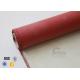 800℃ One Side Red Silicone Coated High Silica Glass Fiber 0.8MM 700GSM High Strength