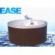 Mini Acrylic Round Whirlpool Massage Bathtub,Thermostat System Outdoor Spa Hot Tub