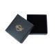 Gift and Jewelry Black Necklace Rigid Box Single Side Coating Base And Lid Box for Packaging