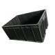 Black ESD Storage Plastic Logistic Box 54x42 Eco Friendly Recyclable