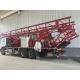 15m long mast Double Power double winch 600m  truck-mounted water well rotary drilling rig