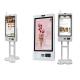 Ticket Printing Self Ordering Kiosk With 1920X1080 Resolution Qr Scanner Rfid Reader