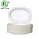 Compostable Bagasse Fiber environmental protection unbleached oval dish