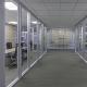 Aluminum Profile Frame Glass Partition Wall Customized Office Partition Wall