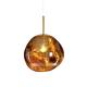 Mini Melt Shade Modern Hanging Pendant Lights Chrome Gold fixtures Tom Dixon