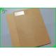 Virgin Pulp brown kraft paper sheets 250g 300g Food Grade Certified
