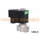 2/2 Way Latching Stainless Steel Solenoid Valve Water Air 6V 12V 24V DC
