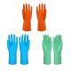 Dip Flocklined Cleaing Table Household Cleaning Gloves 300mm Latex Gloves