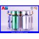 Durable Acrylic Plastic Pill Pots 60CC Pharmacy Capsules Cylinder Bottle