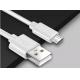 Single Head TPE Mobile USB Cable For IPhone 6 7 8 IPad 2.4A Fast Charging