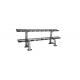Durable Steel Double Tier Barbell Dumbbell Rack Holder Commercial Gym