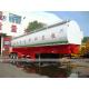 3 Axle 63CBM Bulk Feed Delivery Truck With Thickness 4mm Tank