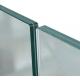 PVB / Sgp Tempered Laminated Glass With Polished Edges