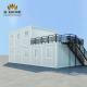 PU / EPS  Sandwich Panel House Prefab Container Office Fast Assembly Recyclable
