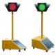 Movable Solar LED RED/GREEN Light Temporary Solar Power Traffic Light