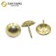Factory direct sale golden 9.5 11mm furniture nail head upholstery nail decorative nails for sofa