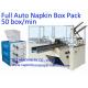 Automatic Tissue Paper Box Sealing Machine