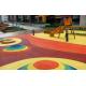 Vibrant Custom EPDM Rubber Running Track Easy Install Exceptional Weather Flexibility