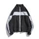 wholesale school jacket loose retro made embroidered mens sports uniform