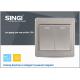 new design wall switch european wall switch,2 gang 2  way wall switch