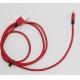 Ipod Touch Apple Lightning To USB Cable 8 Pin Red Color ROHS Certificate