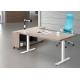 Height Adjustable Training Room Tables , Training Table Furniture 1800mm Length