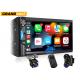 AHD 7 Inch Android Car Stereo 1024x600 2 Din Car Stereo Support Dual Rear Front Camera