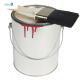 Round 5 Litre Empty Paint Tins Industry Paint Container 1.3 Gallon Tin Buckets Bulk